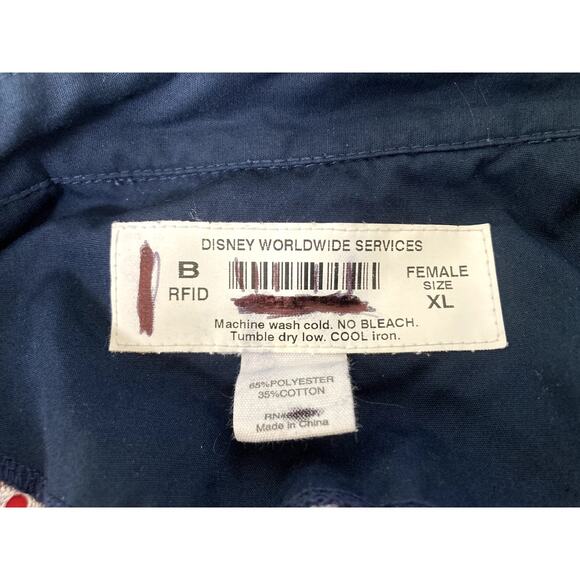 Walt Disney Toy Story Cast Member Shirt Womens XL Work Uniform Hollywood Studios - Picture 2 of 8